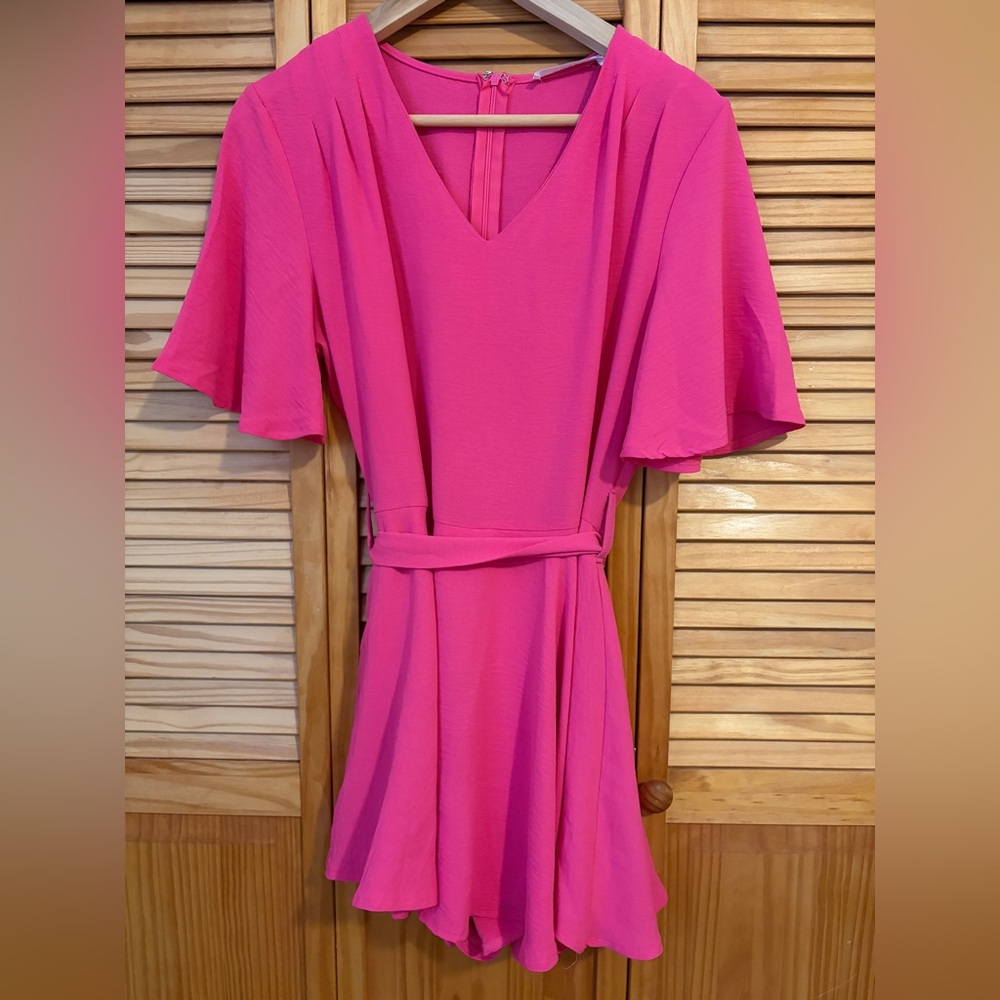 Corral Vibrant Pink Mini Dress